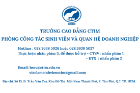 Nhân sự Phòng Công tác sinh viên và Quan hệ doanh nghiệp